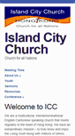 Mobile Screenshot of islandcitychurch.org